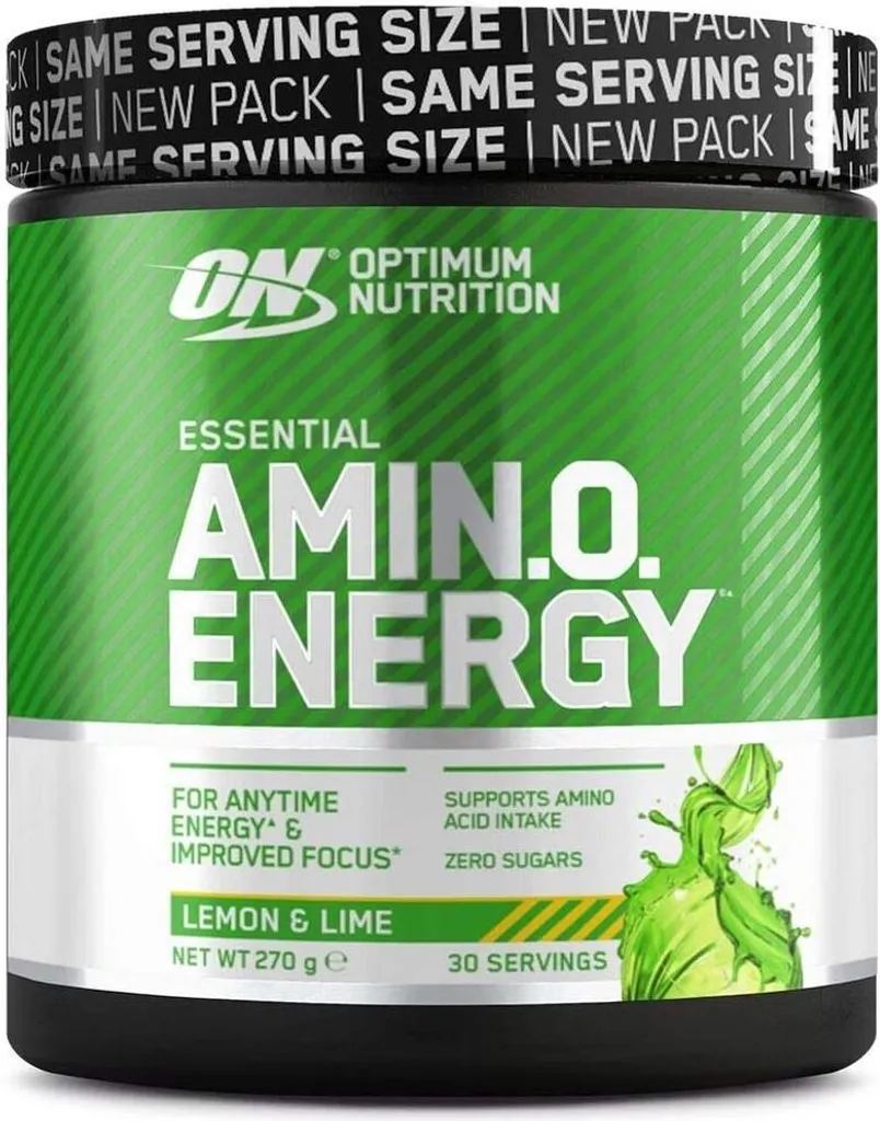 Optimum Nutrition Amino Energy Lemon Lime 270g - Acides Aminés Premium