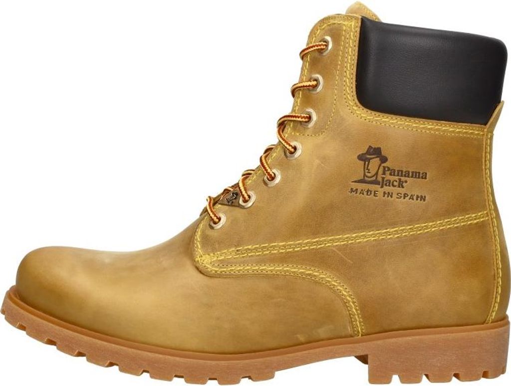 Panama Jack Panama 03  Veterschoenen Hoog - Geel - Maat 43 Produktbild 