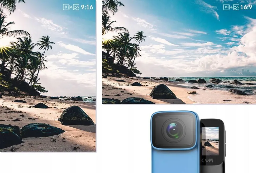 Action cam compacte 4K SJCAM C200 avec stabilisation et mode nuit - 14