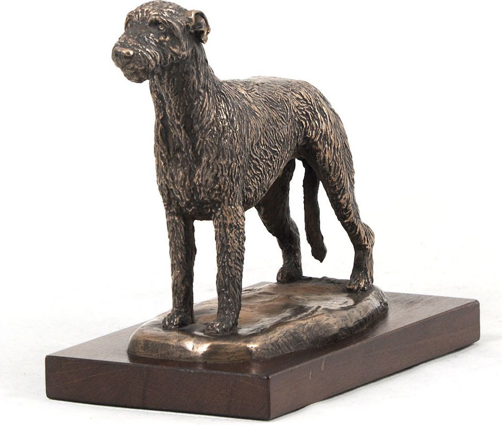 Irischer Wolfshund, Irish Wolfhound - Hundestatue, Figur für Büro, Trophäe für Hundeausstellung von Art-Dog brand
