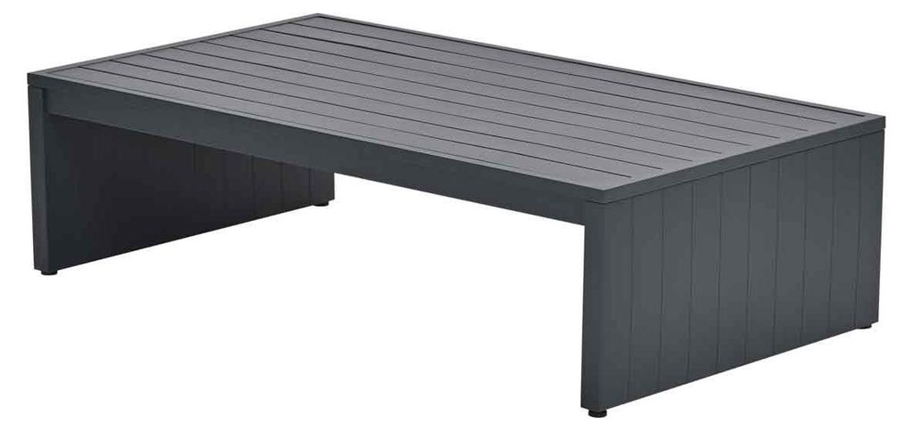 Garden Impressions Geneva Lounge Tisch - 149x82xH41 cm - carbon black