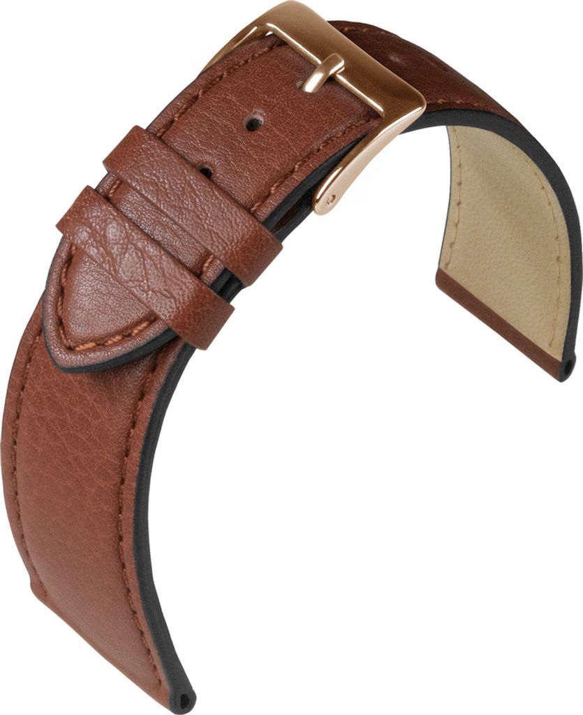 Eulit Country Uhrenarmband XL Rindleder genarbt braun Ton Produktbild 