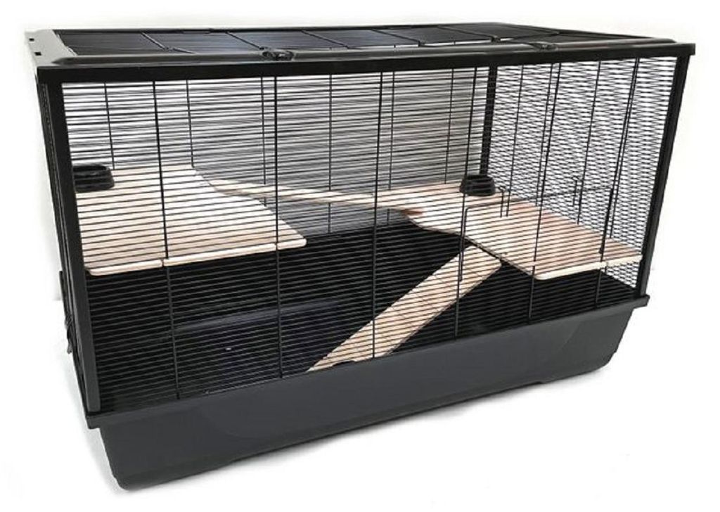 Mega Hamsterkäfig Mäusekäfig Nagerkäfig 100 x 54 x 61 cm Produktbild 