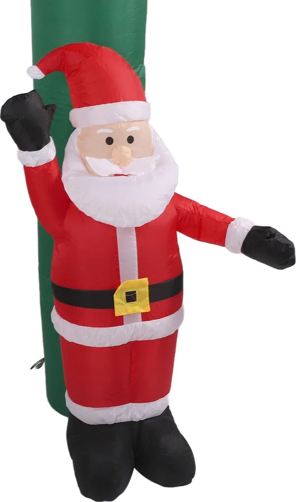 Arche gonflable Noël 2.4m étanche avec éclairage LED extérieur 220V
