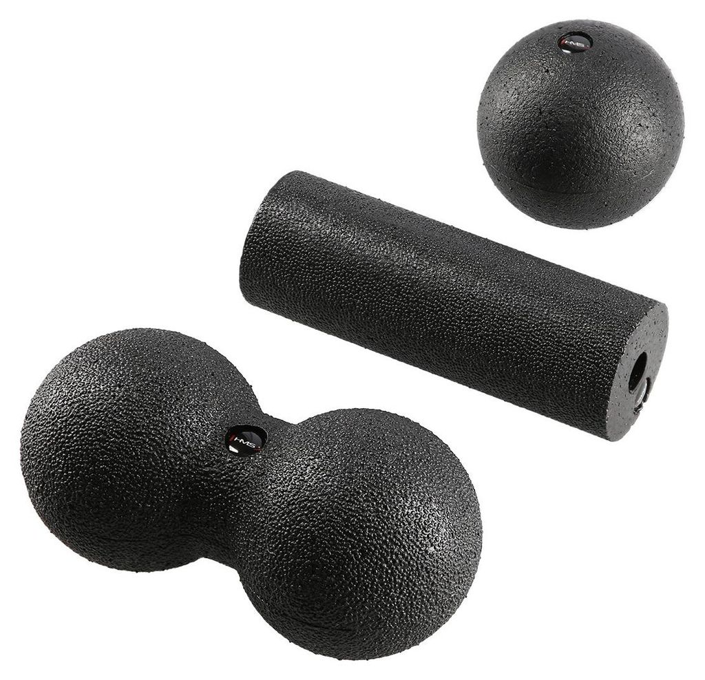 Fsbm07 Massage-set: fitnessroller / massageballen, HMS Productafbeelding 
