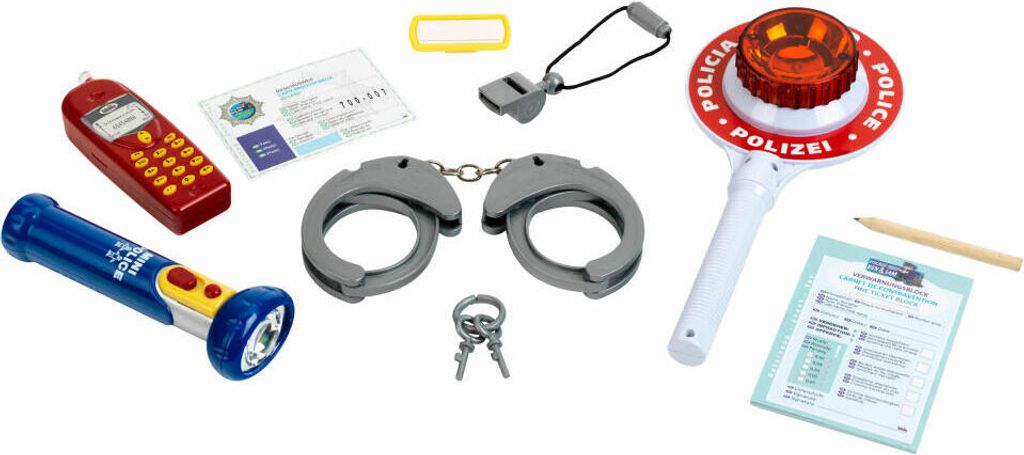policajná súprava 9 kusov 25 cm Obrázok produktu 7