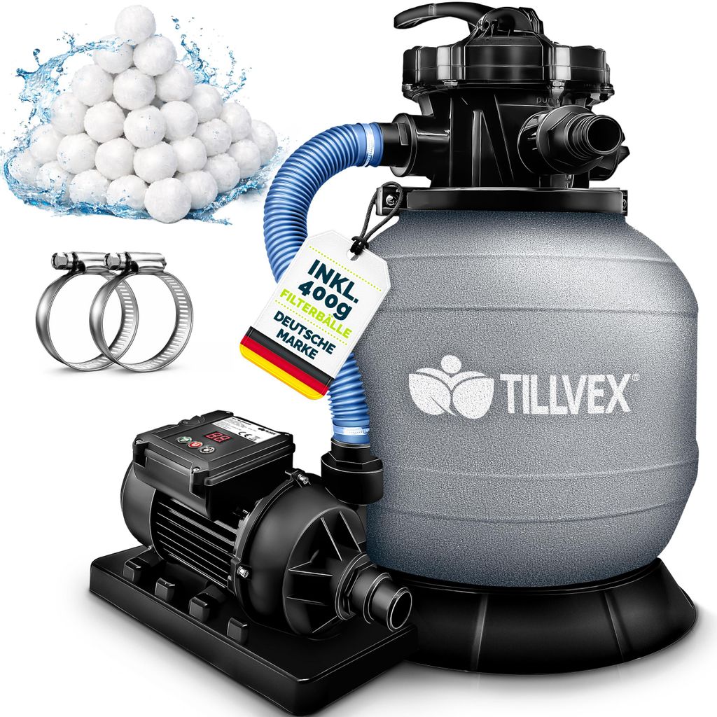 Système de filtration à sable tillvex® pour piscine avec Image du produit 