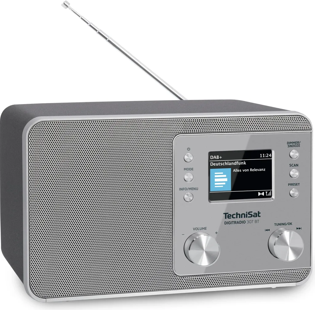 Radio de Bureau Bluetooth Technisat DigitRadio 307 BT Argent pour la Maison - 4