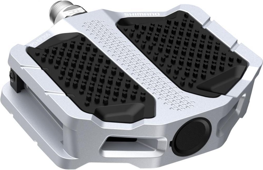 Shimano Plattform Pedale PD-EF205 Silber (Paar) Produktbild 