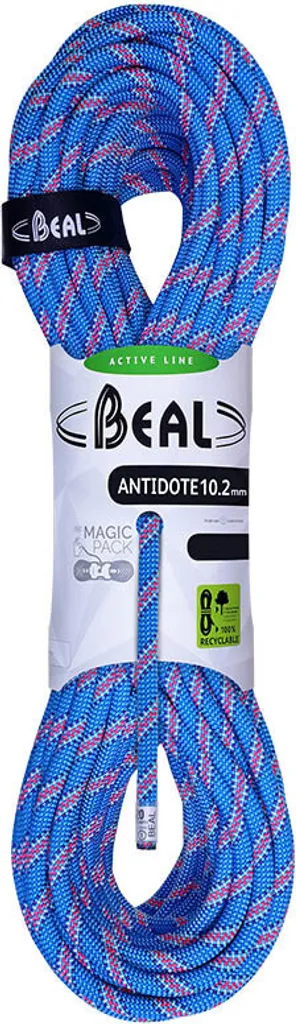 Corde Dynamique Beal Antidote 10,2 mm Jaune avec Longueur de 60 m