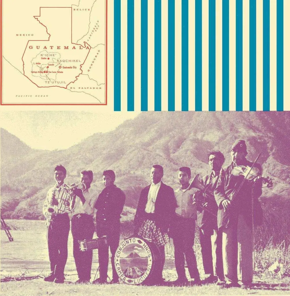 Disque Vinyle LP The San Lucas Band Guatemala Music Réédition État M