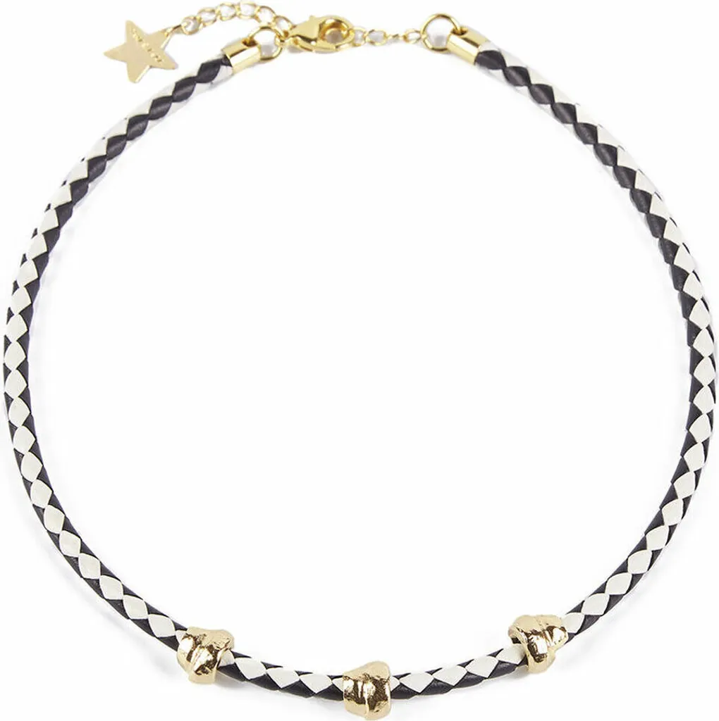 Collier or brillant Namibia X3 Shabama - Ne ternit pas, éclat durable