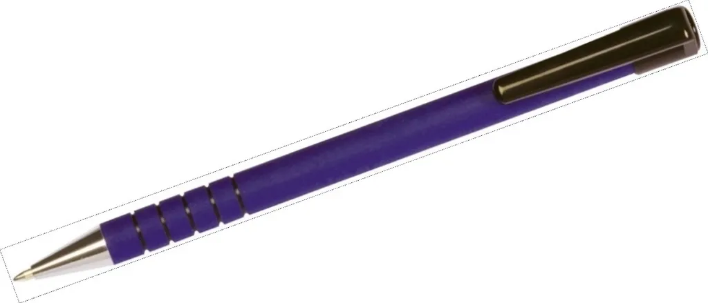 12 Penne Sfera Q-Connect Lamda Blu 0,7 mm - Scrittura Fluida KF00673