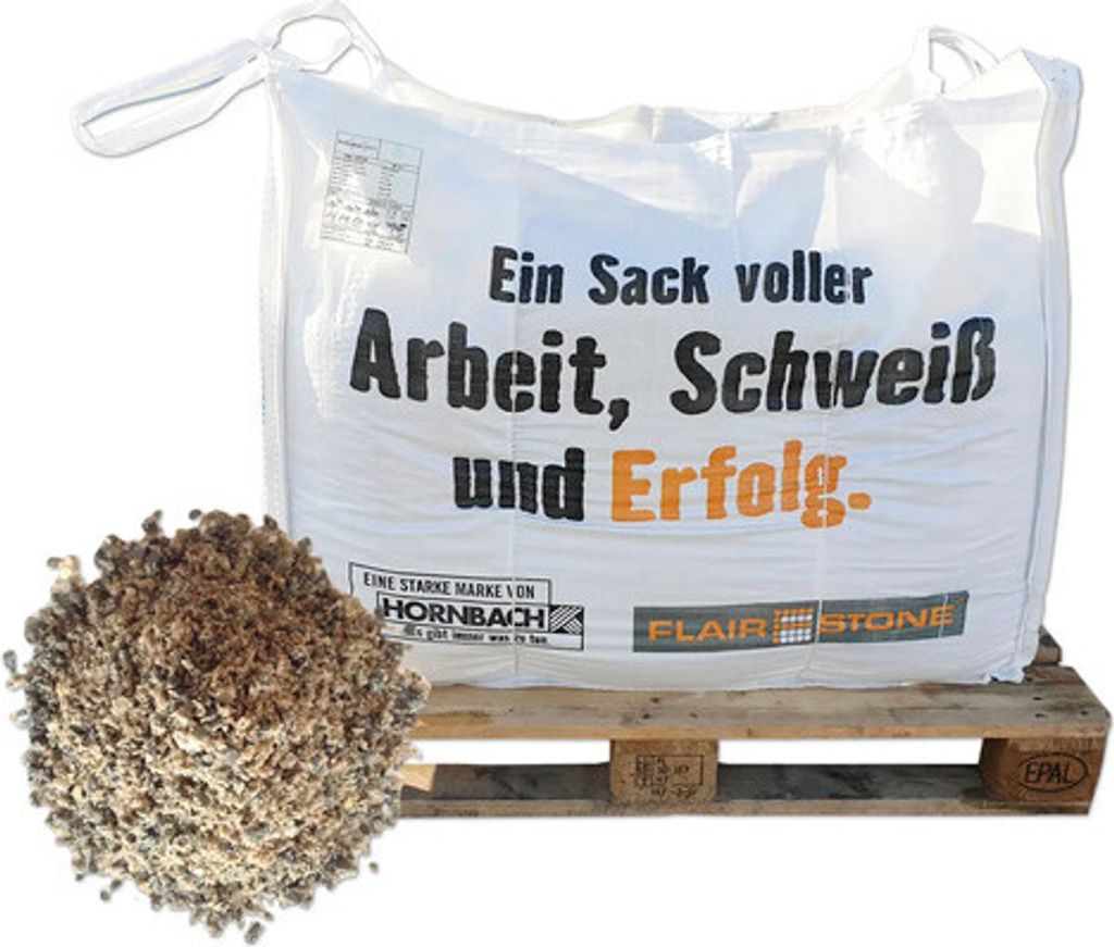 FLAIRSTONE Big Bag Bettungssand 0,5 mm ca. 1 to. = 0,77 cbm Produktbild 