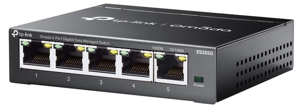TP-Link Omada ES205G – spravovaný prepínač Gigabit Ethernet Obrázok produktu 