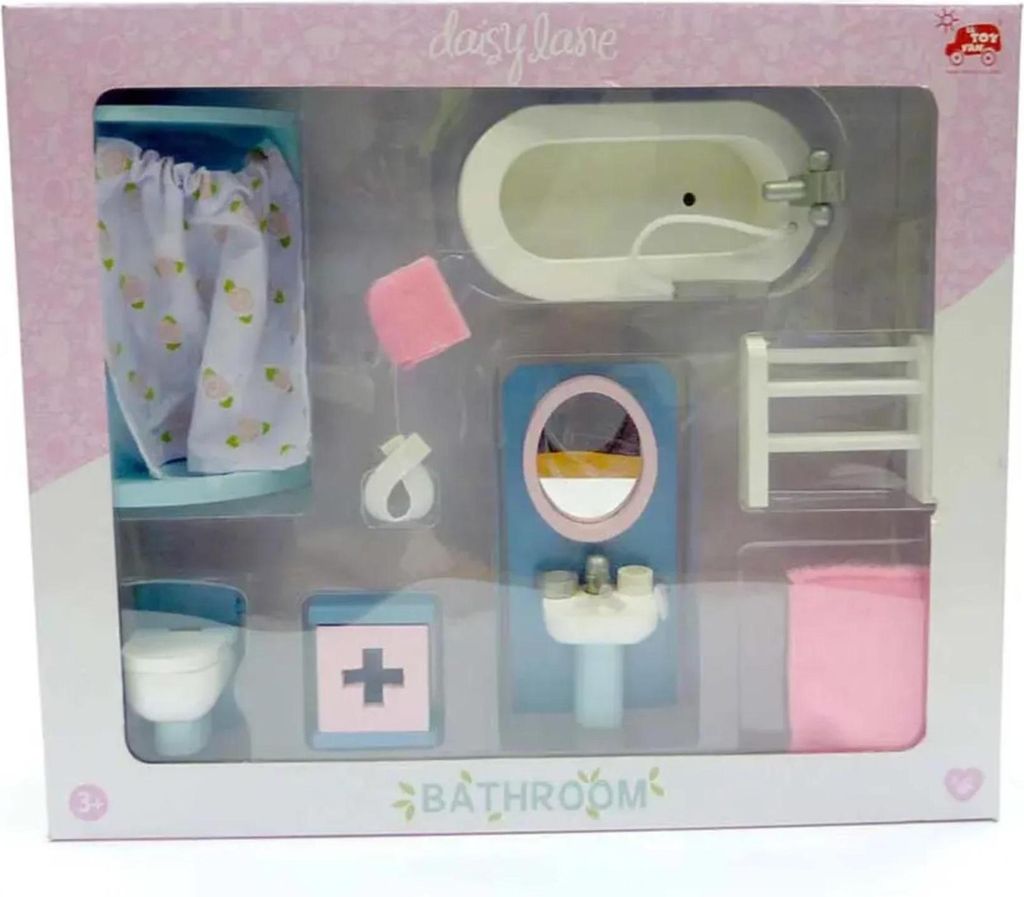 Le Toy Van casa delle bambole accessori bagno Daisy Lane Immagine del prodotto 