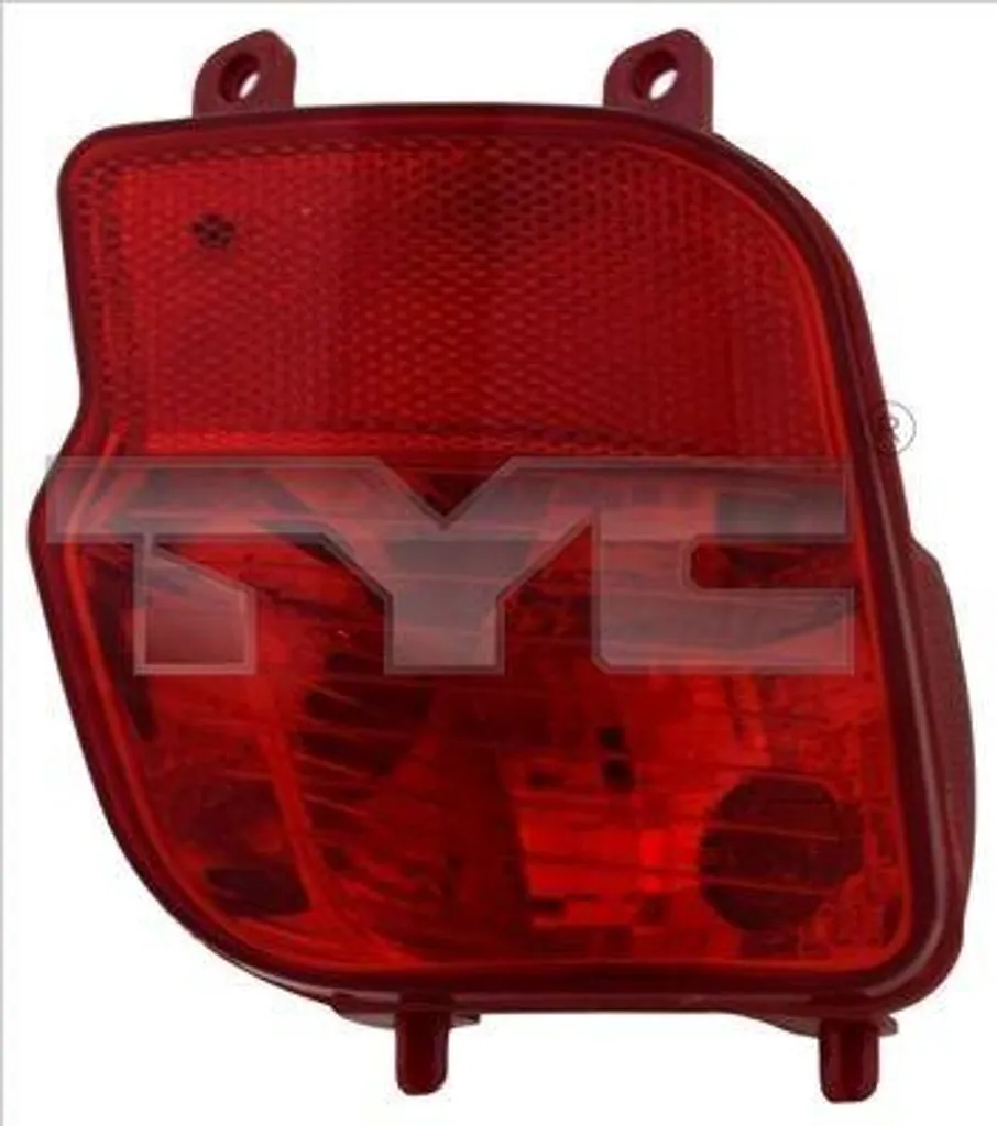 Feu antibrouillard arrière rouge droit étanche pour SUV Peugeot 3008