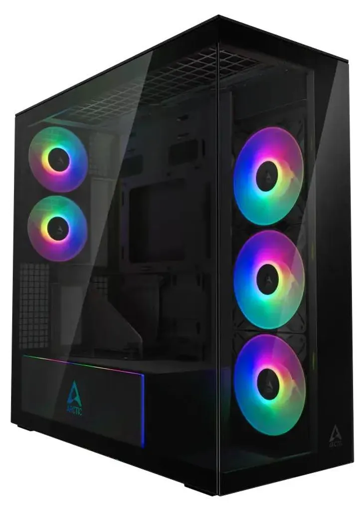 ARCTIC Geh Xtender Mirror Black - Support Vertical GPU avec Riser PCIe