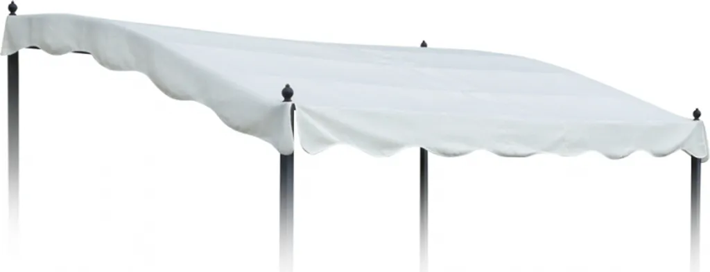 Toile de toit 3x2m anti-UV pour pergola tissu imperméable et résistant