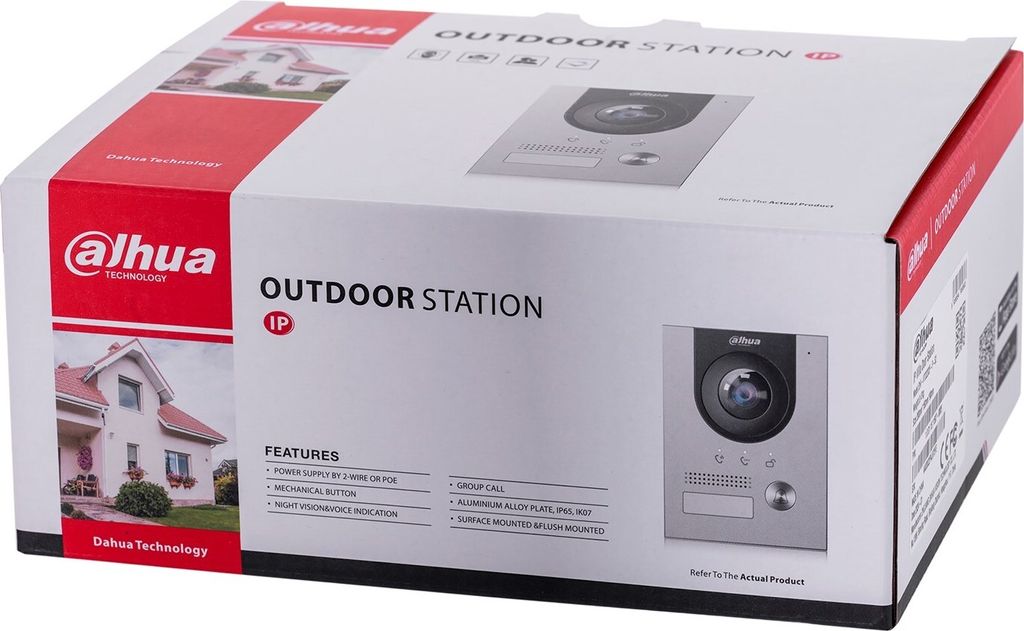Dahua Technology VTO2202F-P-S2 Video-Zugangssystem 2 MP Produktbild 