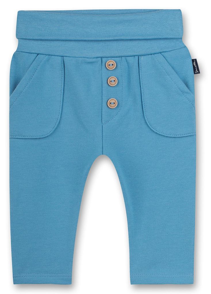 Sanetta Fiftyseven Jungen-Sweathose hellblau Wal 62