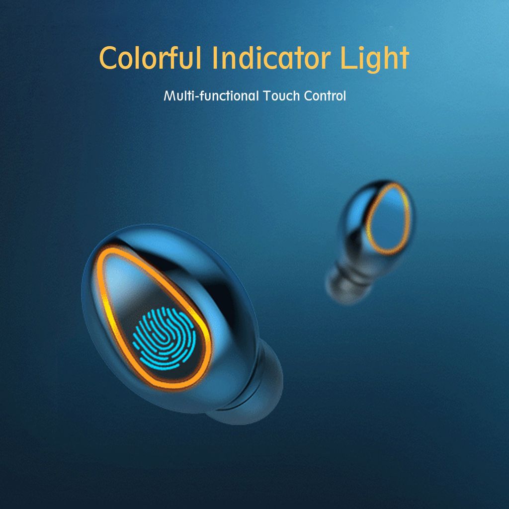 Sluchátka Bluetooth, dotyková sluchátka, Bluetooth 5.0, Obrázek produktu 9