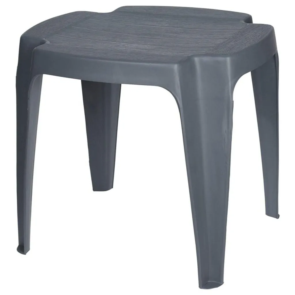 Table d'Appoint Extérieur pour Balcon Siusi Anthracite Rectangulaire - 2