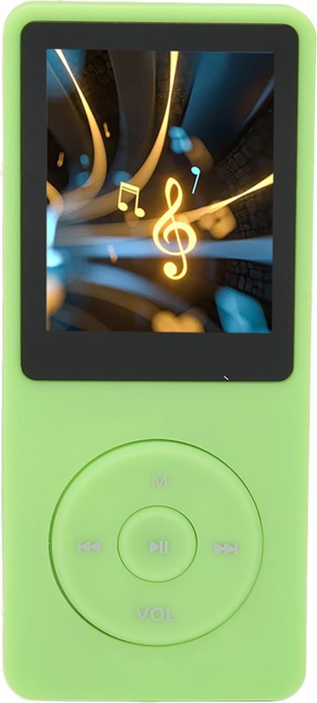 MP3 MP4 Player 1.8in Bildschirm 8GB Speicher 64GB erweiterbar 30 Stunden Wiedergabe Multifunktions Sport Musik Player Grün