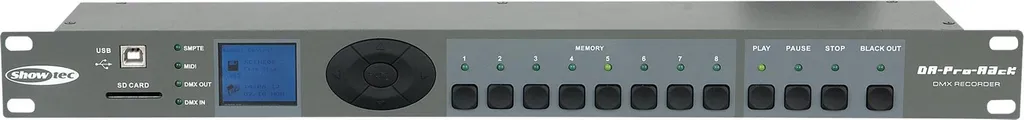 Solution Backup DMX Showtec Dr. Pro Rack contre pannes de console