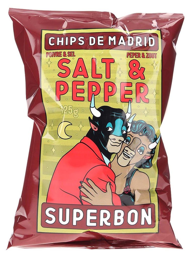 Superbon Chips de Madrid Salt & Pepper 125g Produktbild 