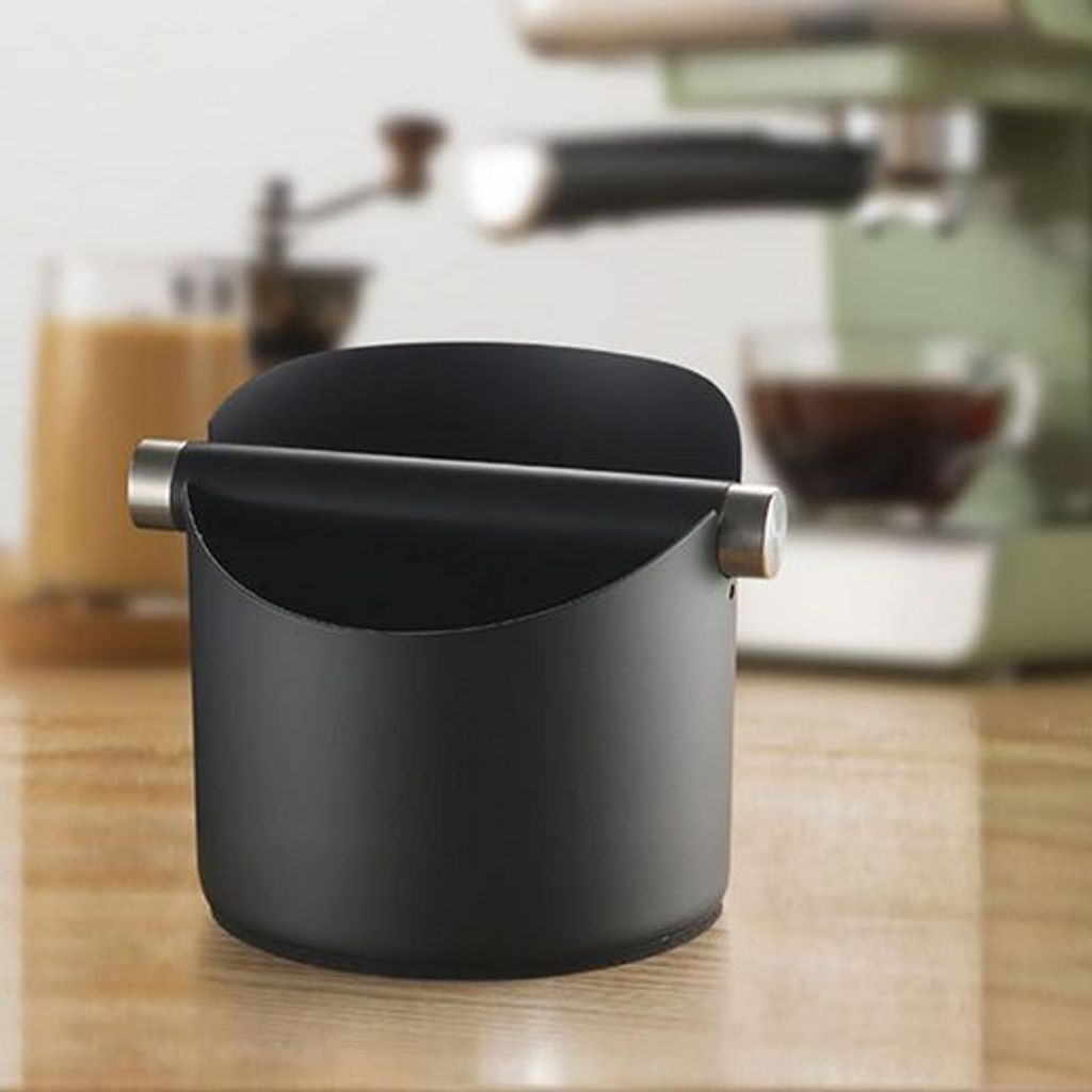 Molinter Kaffee Abklopfbehälter - Praktischer Tresterbehälter Für Baristas & Kaffeeliebhaber