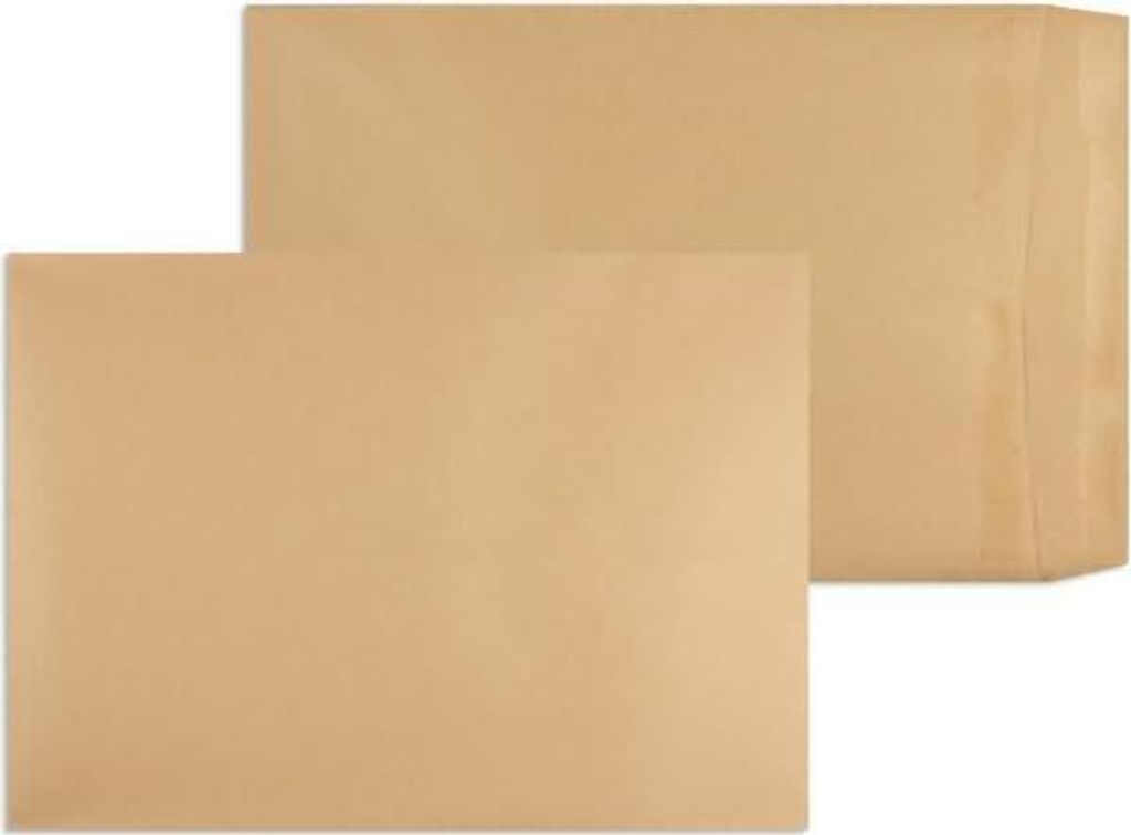 Versandtaschen 324x457mm (DIN C3) 115g/qm selbstklebend VE=125 Stück braun