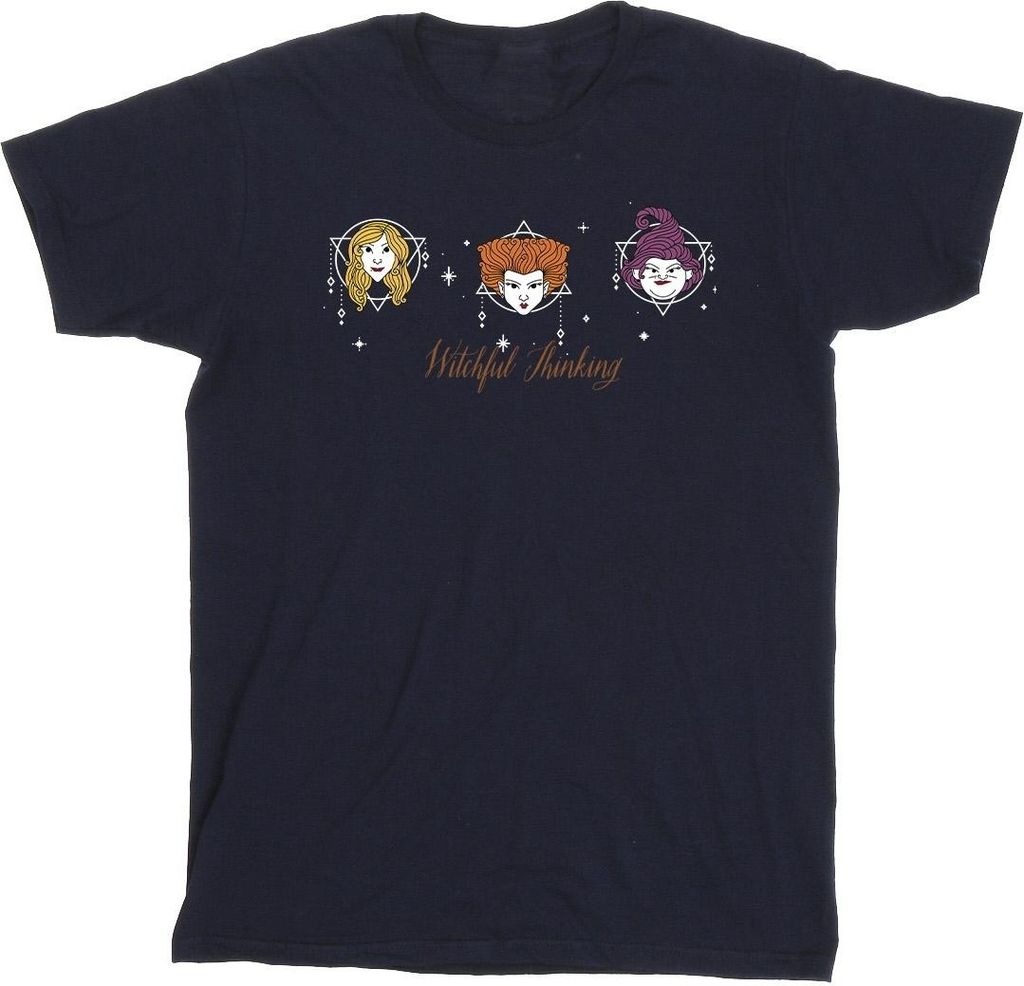 Disney - "Hocus Pocus Witchful Thinking" T-Shirt für Herren BI22513 (XL) (Marineblau)