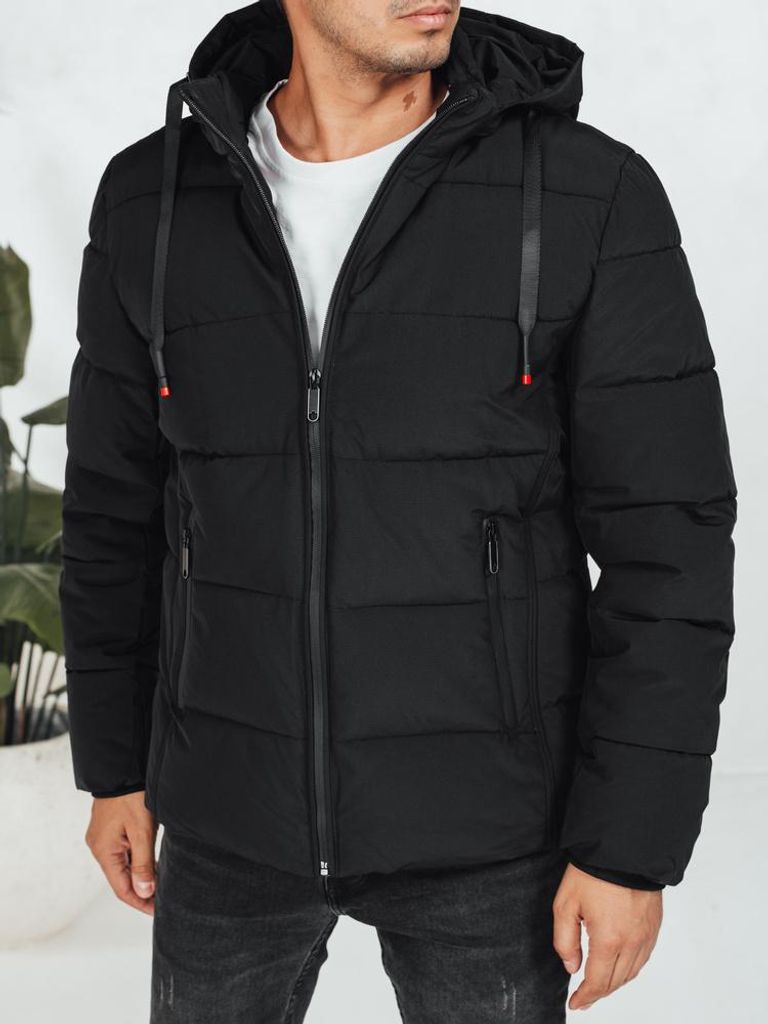 Dstreet Winterjacke für Männer Strafock schwarz XXL