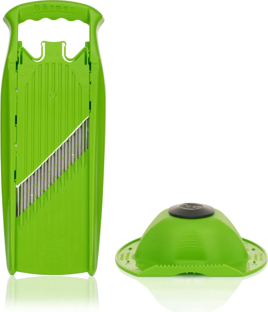Börner Wave Waffle Powerline Bianco: Affettaverdure Originale Tedesco