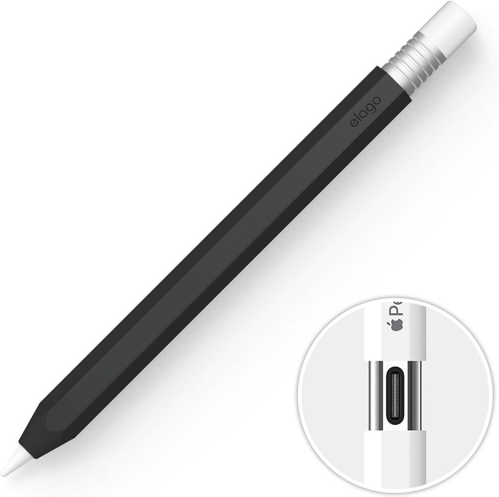 Elago Classic Pencil Case für Apple Pencil (USB-C) Schwarz
