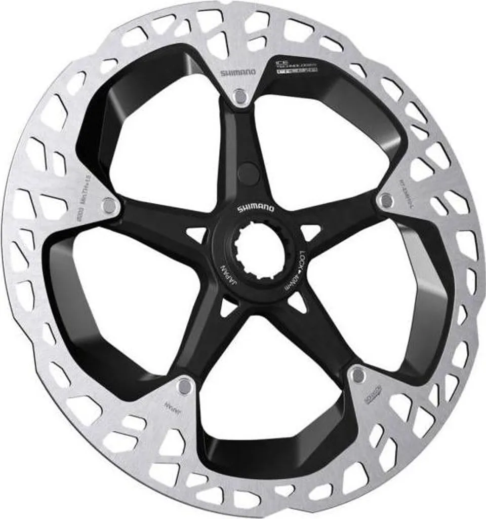Disque de frein Shimano 160 mm Center Lock avec aimant pour vélo électrique