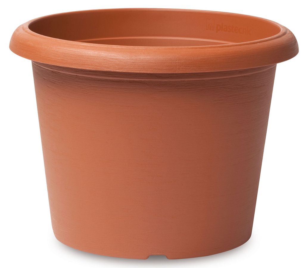 Blumentopf / Pflanztopf rund Ø 30 cm Farbe terracotta