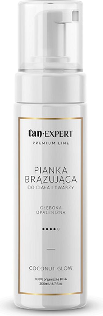 TanExpert Coconut Glow Pianka Samoopalająca 200ml Zdjęcie produktu