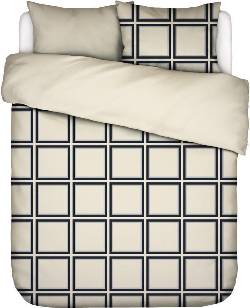 Essenza Bettwäsche-Garnitur Satin Luca Farbe Vanilla Größe 155x220+80x80
