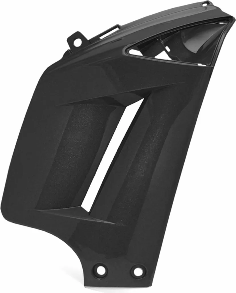 Carénage latéral droit TNT noir métallisé pour moto look sportif
