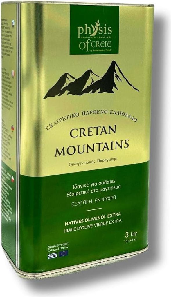 Physis of Crete oliwa extra virgin Cretan Mountains 3 L Zdjęcie produktu 