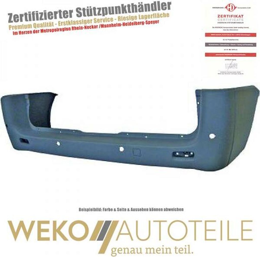 Stoßstange hinten DIEDERICHS 3497357 für CITROËN passend für FIAT PEUGEOT
