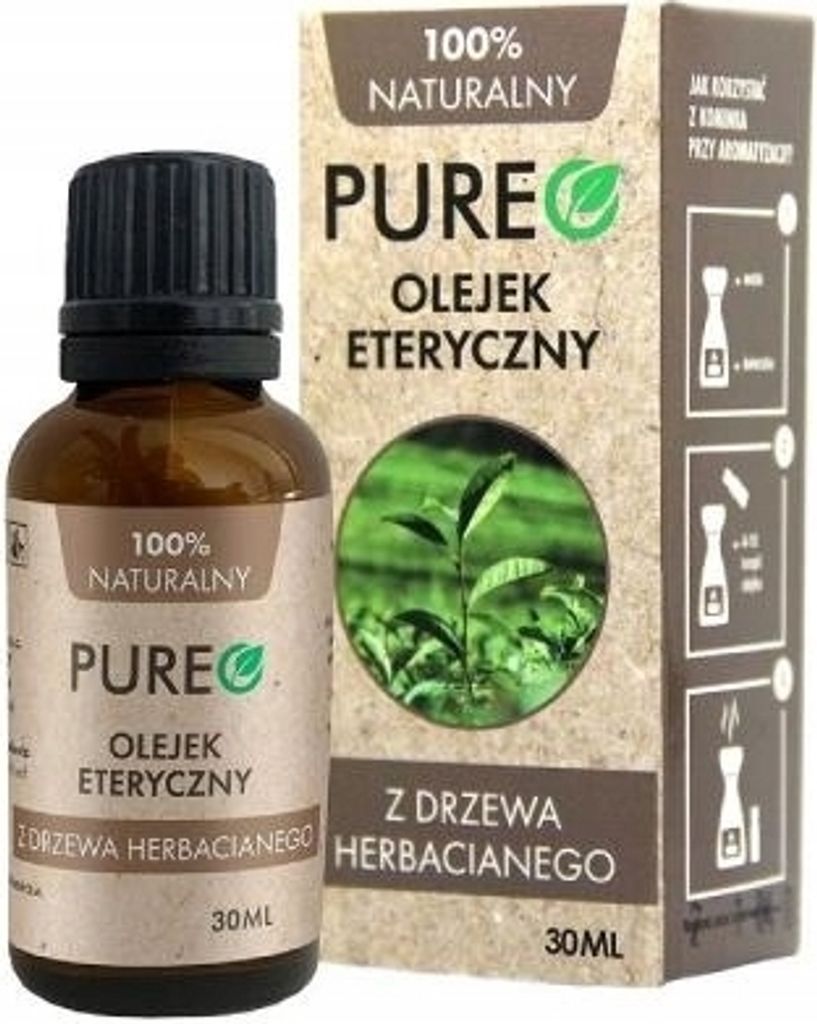 Reines Natürliches Teebaumöl - Pureo, 30 ml