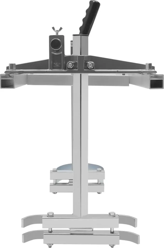 Segheria a catena mobile - Guida per il taglio delle tavole regolabile - Lega di alluminio - Larghezza massima della tavola 60 cm - Spessore di taglio 1.27-33 cm - Per barre da 35 5-33 cm - Per il taglio di tavole da 35 cm. Larghezza tavola 60 cm - Spessore di taglio 1,27-33 cm - Per barra da 35,5-61 cm - 9