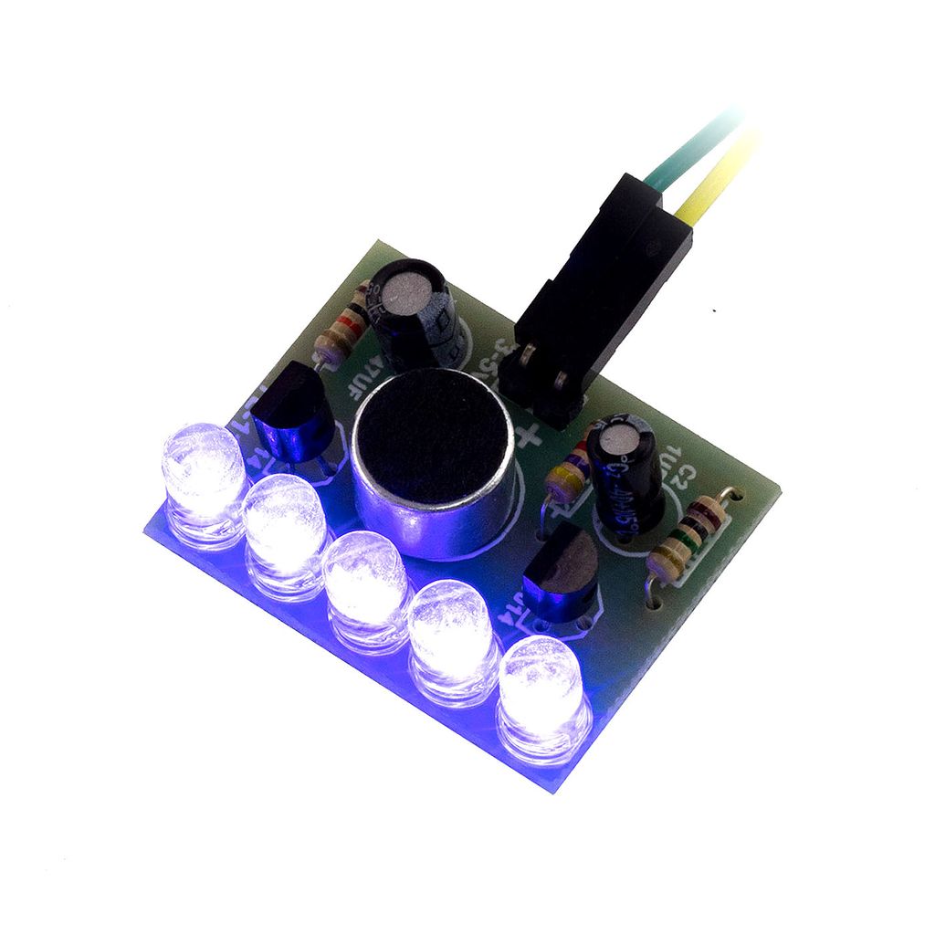 Bausatz Mini LED-Lichtorgel Lötgerät-Zubehör