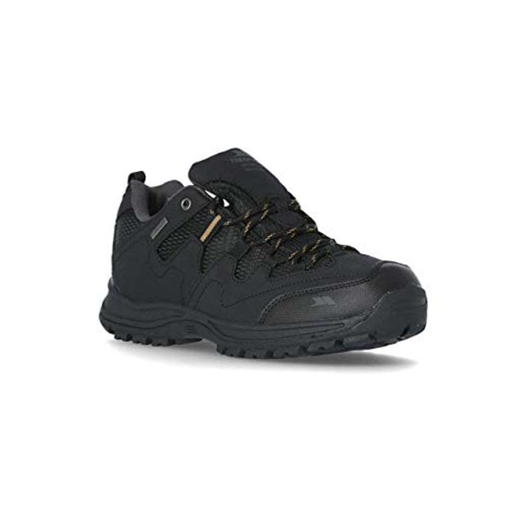 Trespass Finley Low Cut – Herren-Wanderschuh mit niedrigem Schnitt, Schwarz