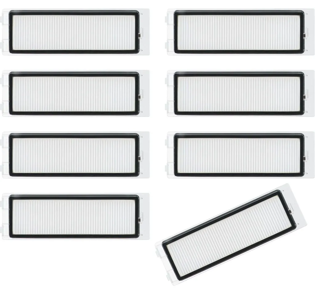 Filtre Roborock P10 - Lot de 8 filtres HEPA Plus.Parts haute qualité