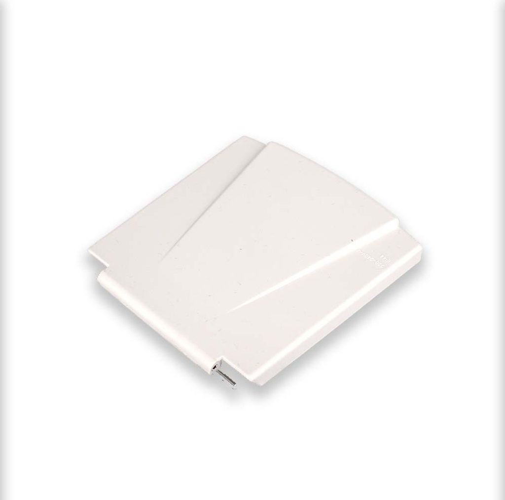 Couvercle De Rechange Blanc Avec Clapet CEE - Pour Prise Extérieure Encastrable Caravane Camping-Car - Protection Météo