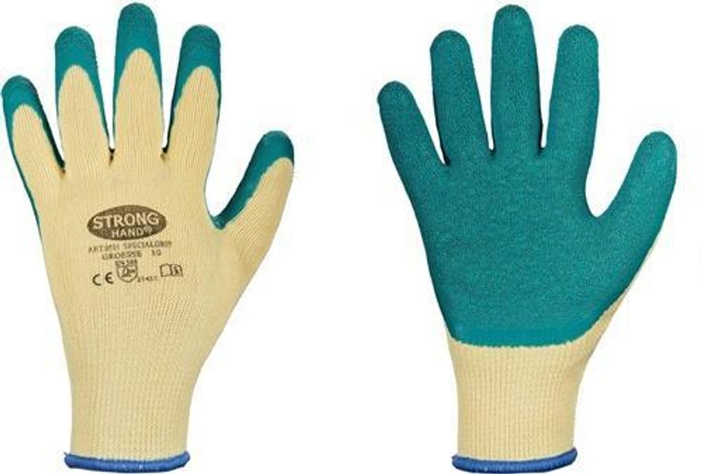 Handschuhe Specialgrip Gr.10 gelb/grün EN 388 PSA II STRONGHAND